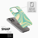 Groovy Baby Green - Snap Phone Case