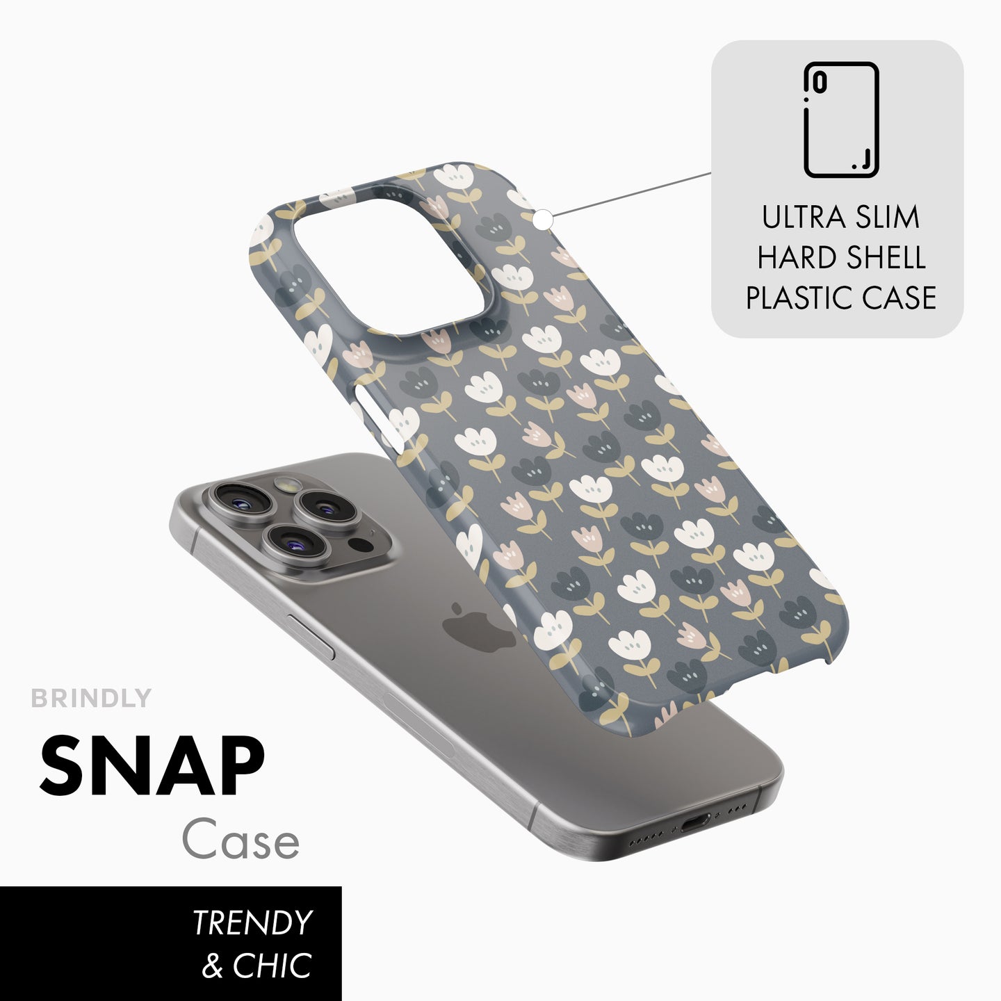 Cute Flowers - Snap Phone Case