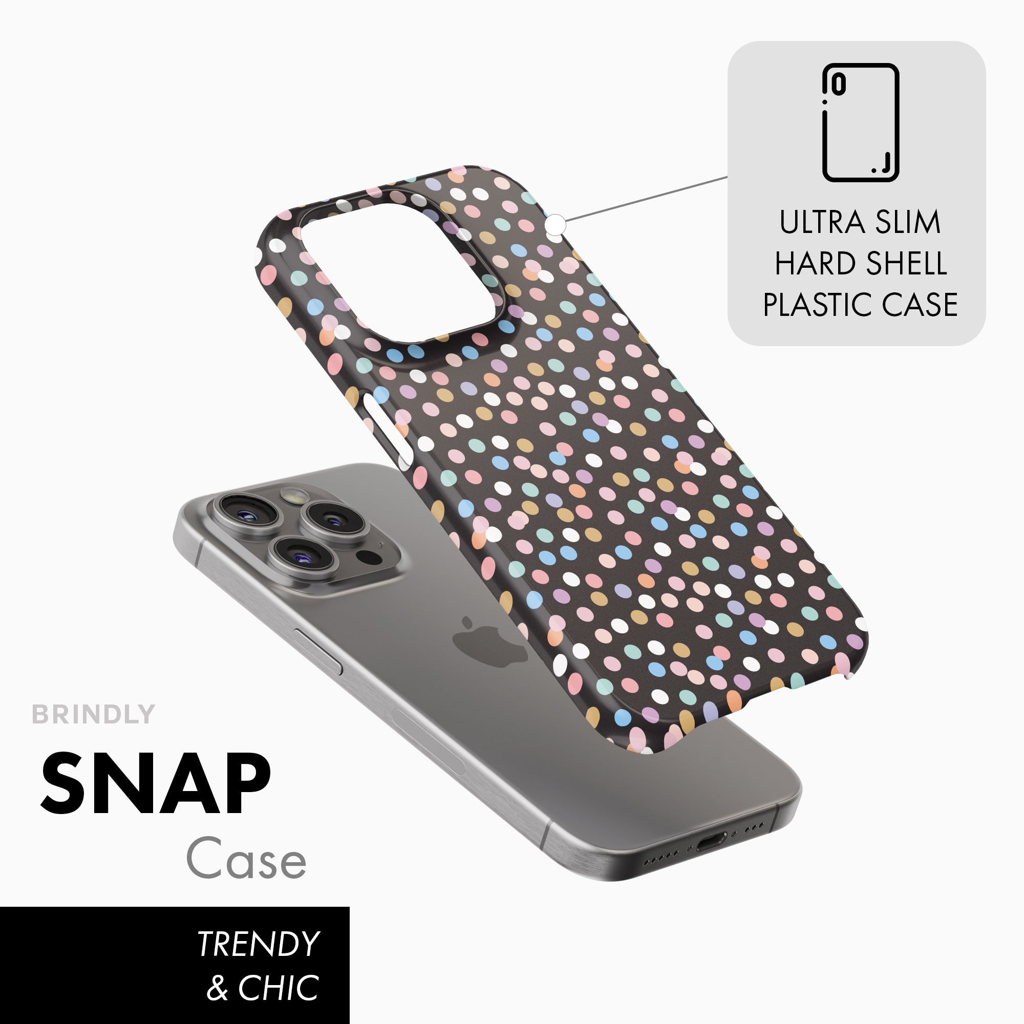 Confetti Polka Dot - Snap Phone Case