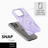 Purple Wave - Snap Phone Case