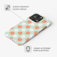 Peach Daisy - Snap Phone Case