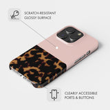 Pink Tortoise Shell - Snap Phone Case