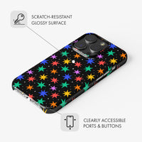 Rainbow Stars - Snap Phone Case