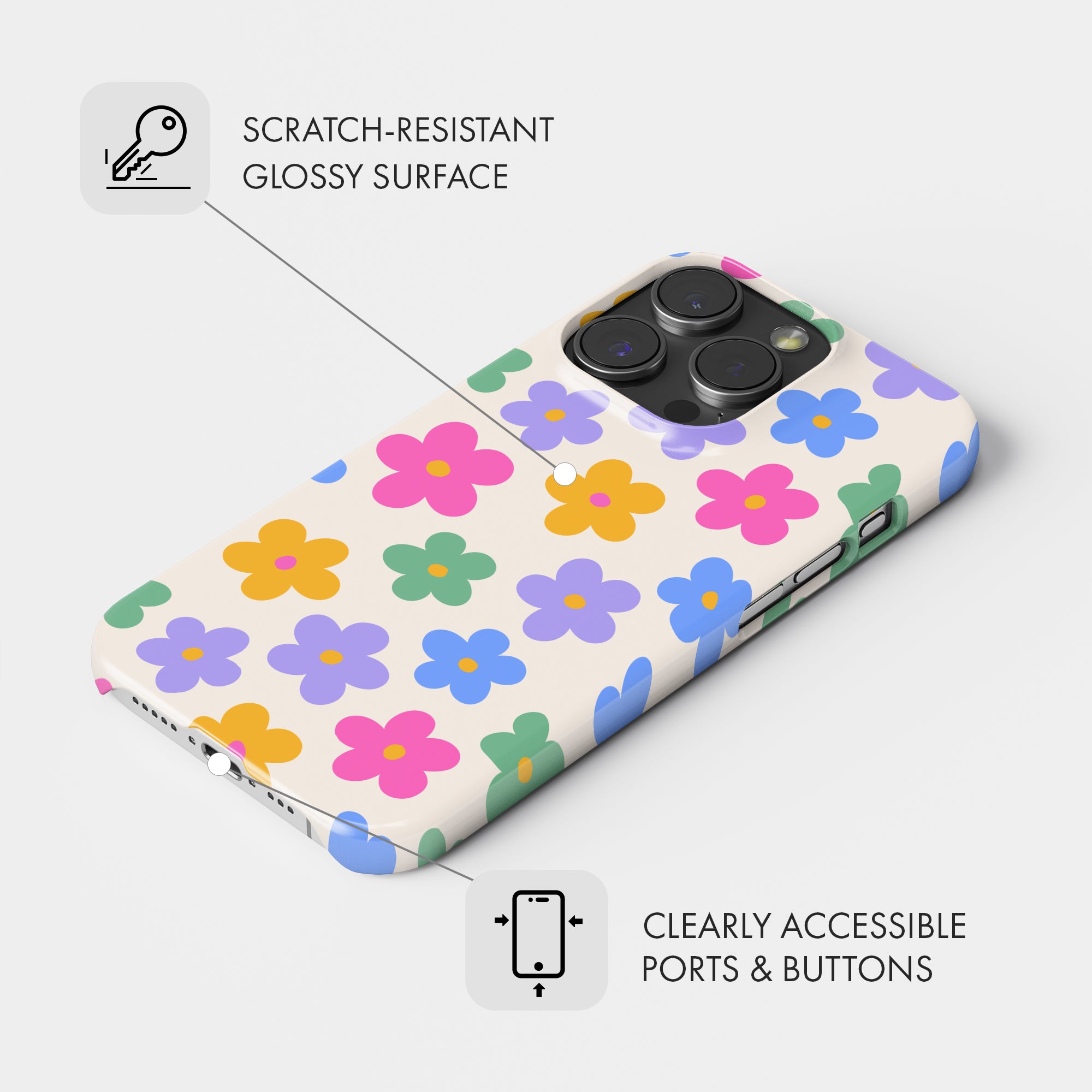 Flower Fiesta - Snap Phone Case