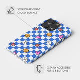 Cheeky Check - Snap Phone Case