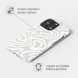 Organic Lines - Snap Phone Case