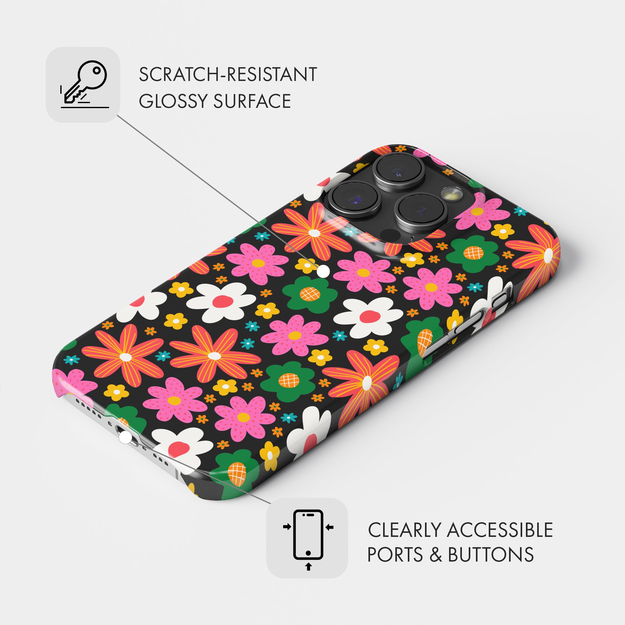 Flower Garden - Snap Phone Case