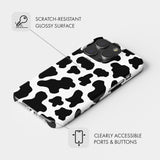 Classic Cow Print - Snap Phone Case