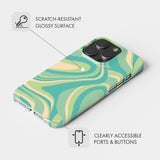 Groovy Baby Green - Snap Phone Case