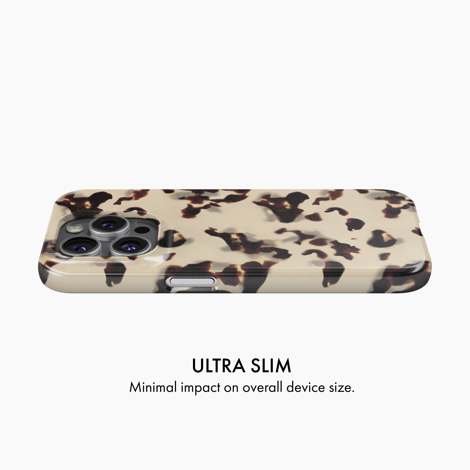 Ivory Tortoise Shell - Snap Phone Case