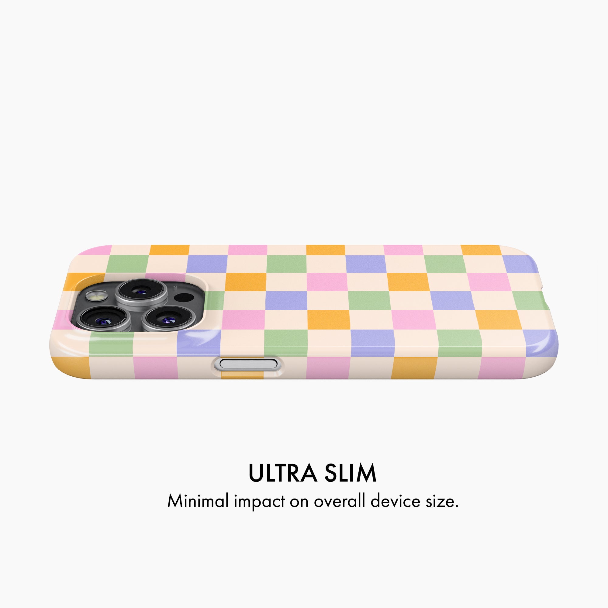 Pastel Checks - Snap Phone Case