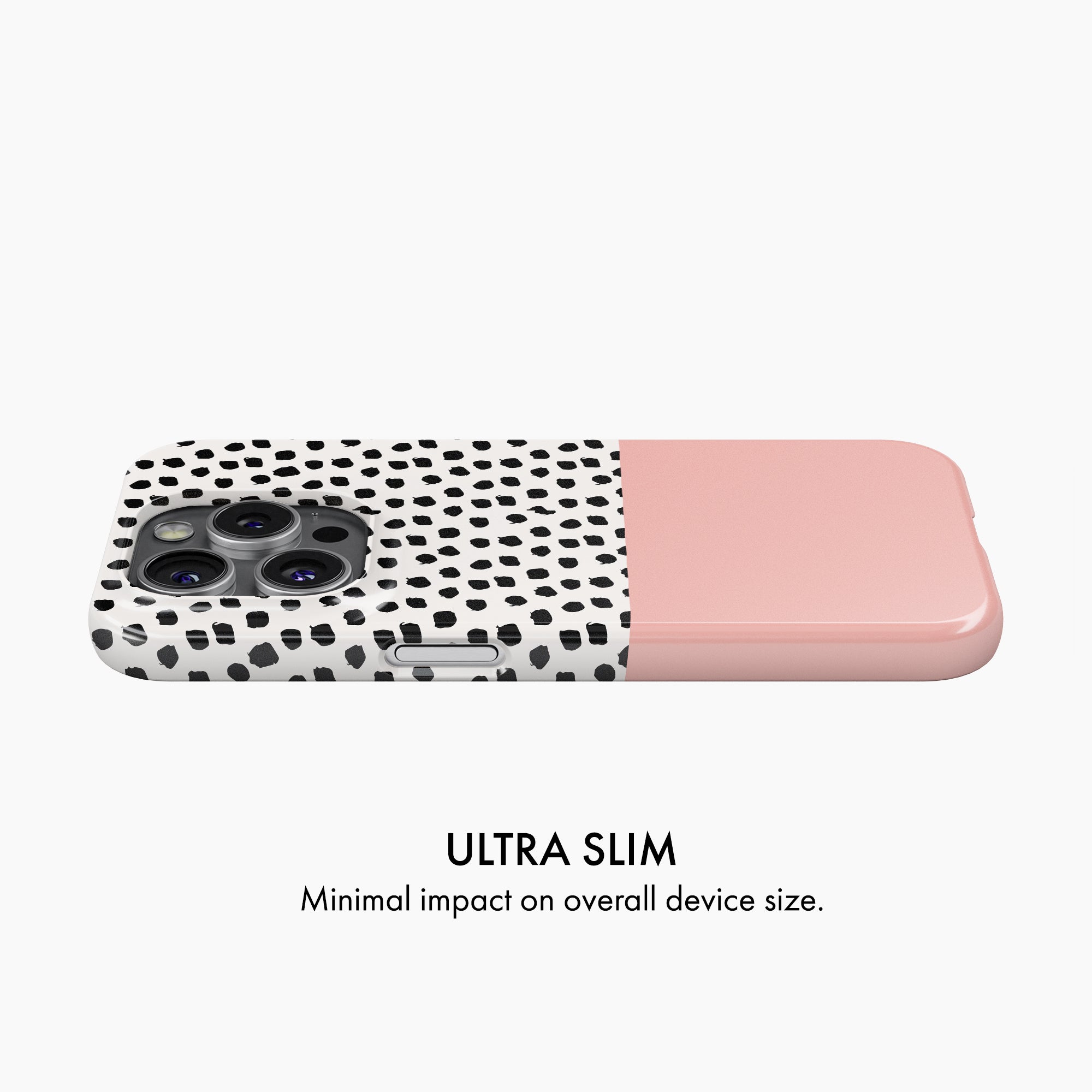 Blush Pink Polka Dot - Snap Phone Case