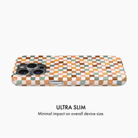 Retro Check - Snap Phone Case