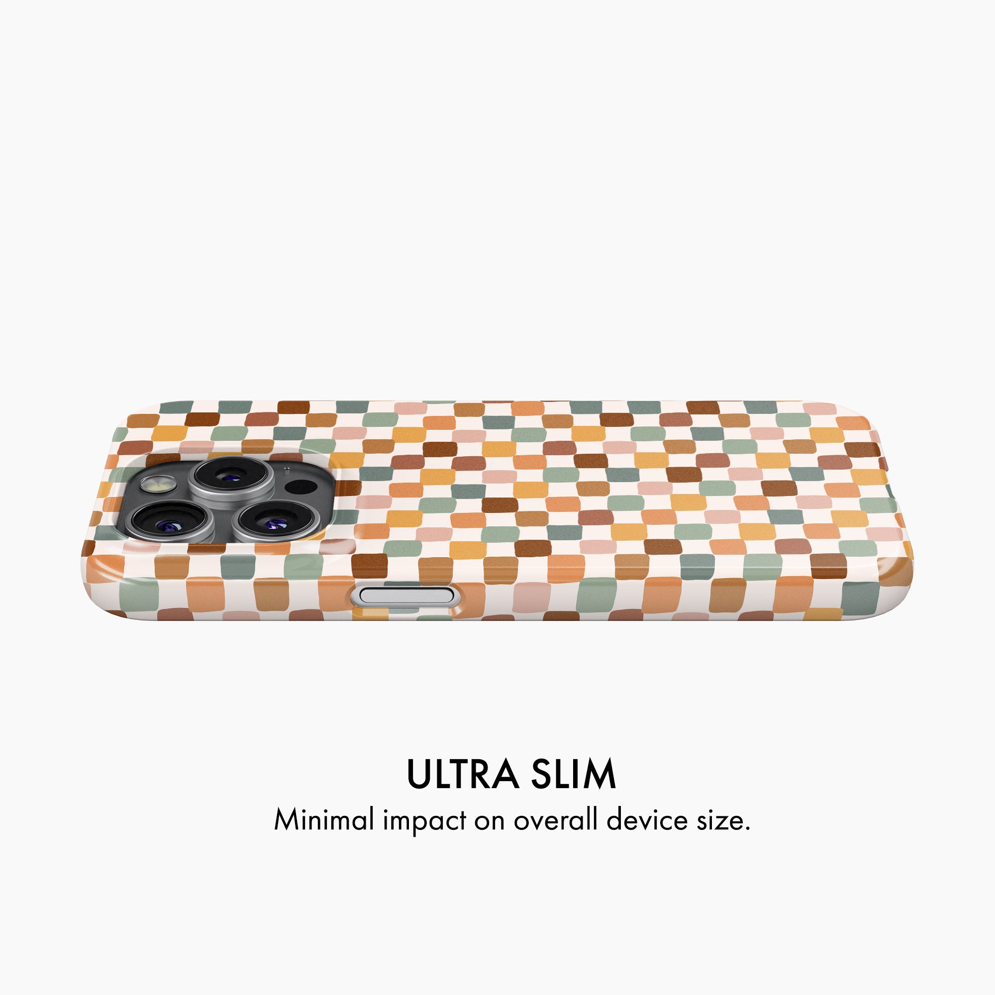 Retro Check - Snap Phone Case