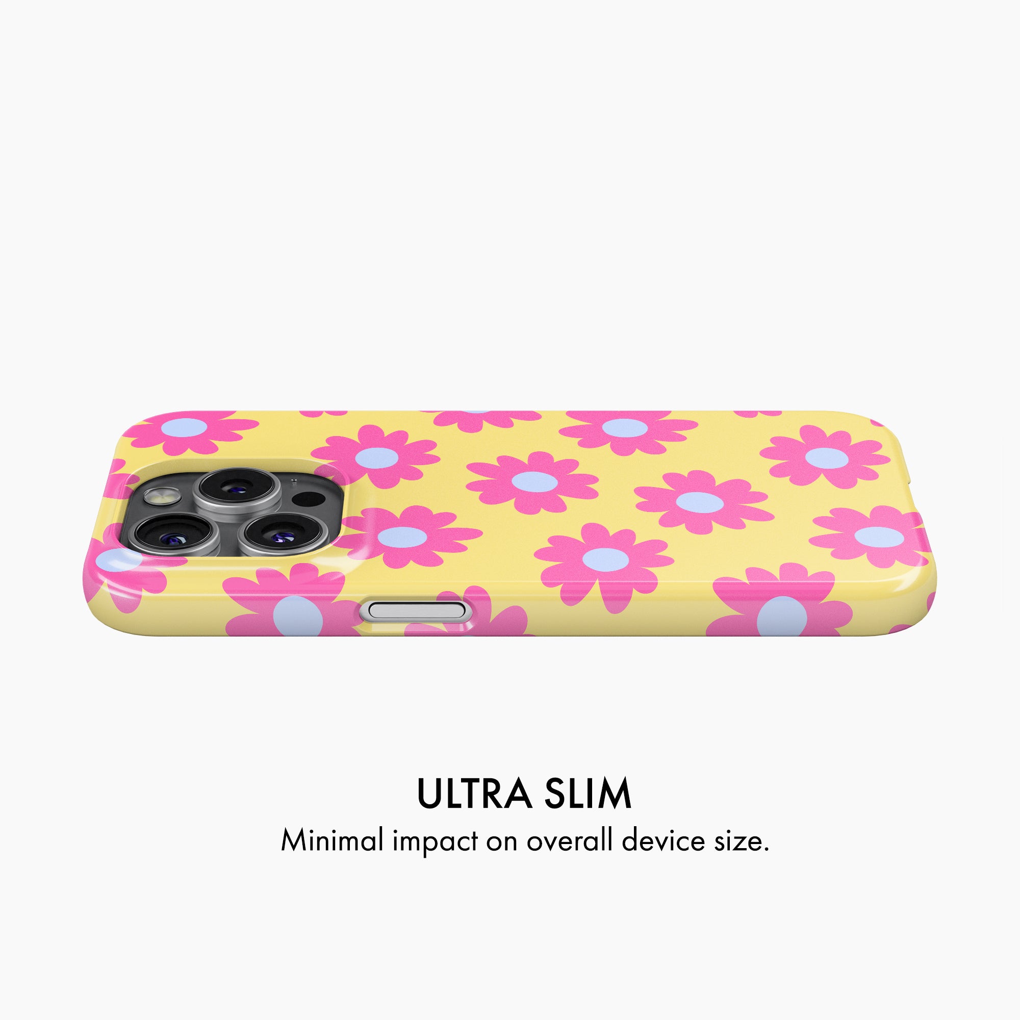 Pink & Yellow Daisy - Snap Phone Case