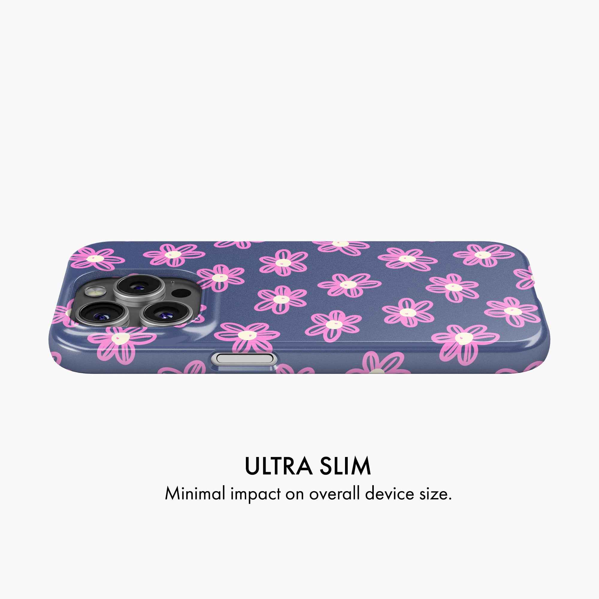 Pink Flowers - Snap Phone Case