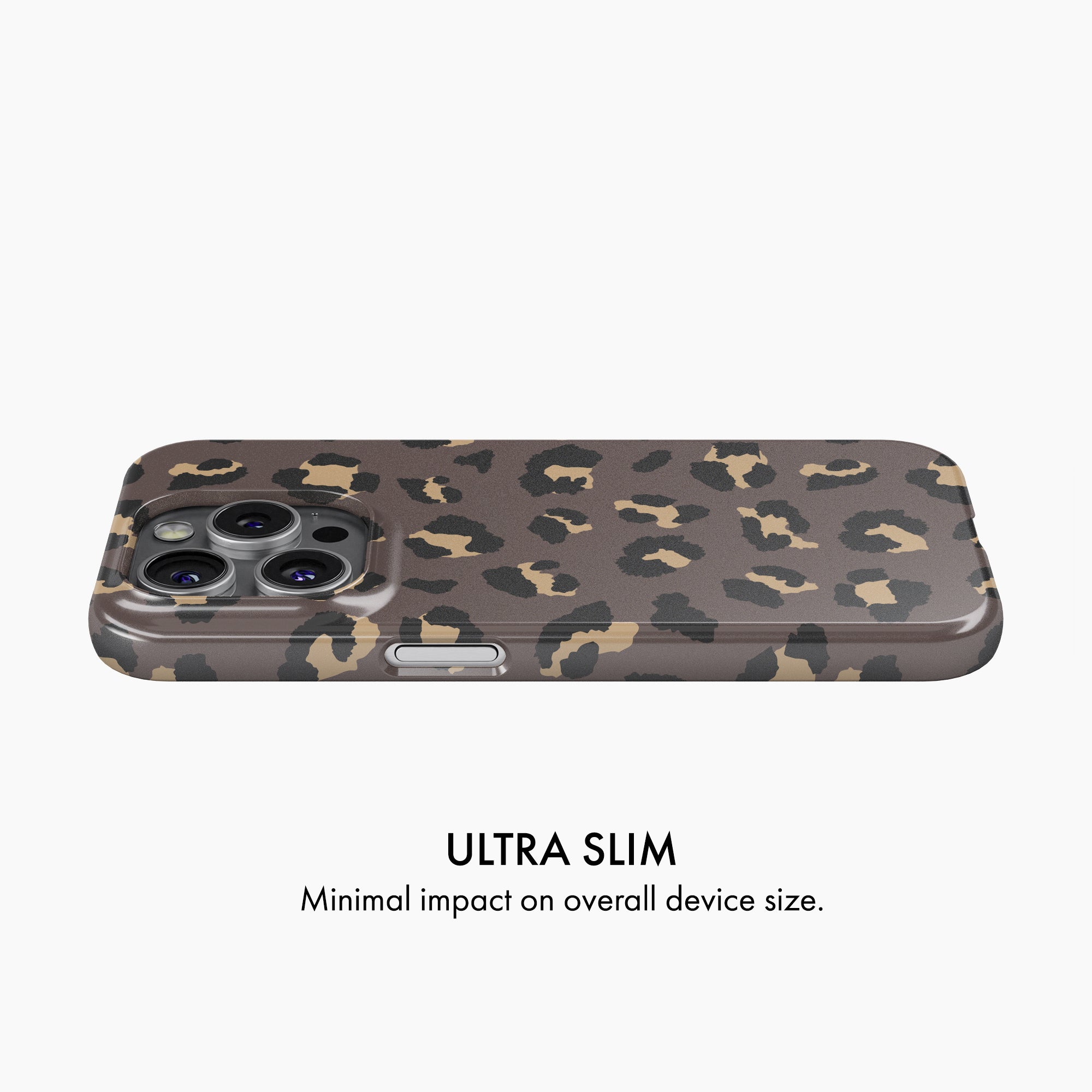 Brown Leopard Print - Snap Phone Case