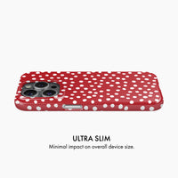 Red Polka Dot - Snap Phone Case