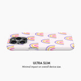 Purple Rainbows - Snap Phone Case