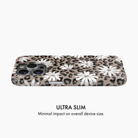 Leopard Daisy - Snap Phone Case