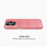 Red & Pink Spot - Snap Phone Case