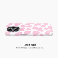 Pink Cow Print - Snap Phone Case