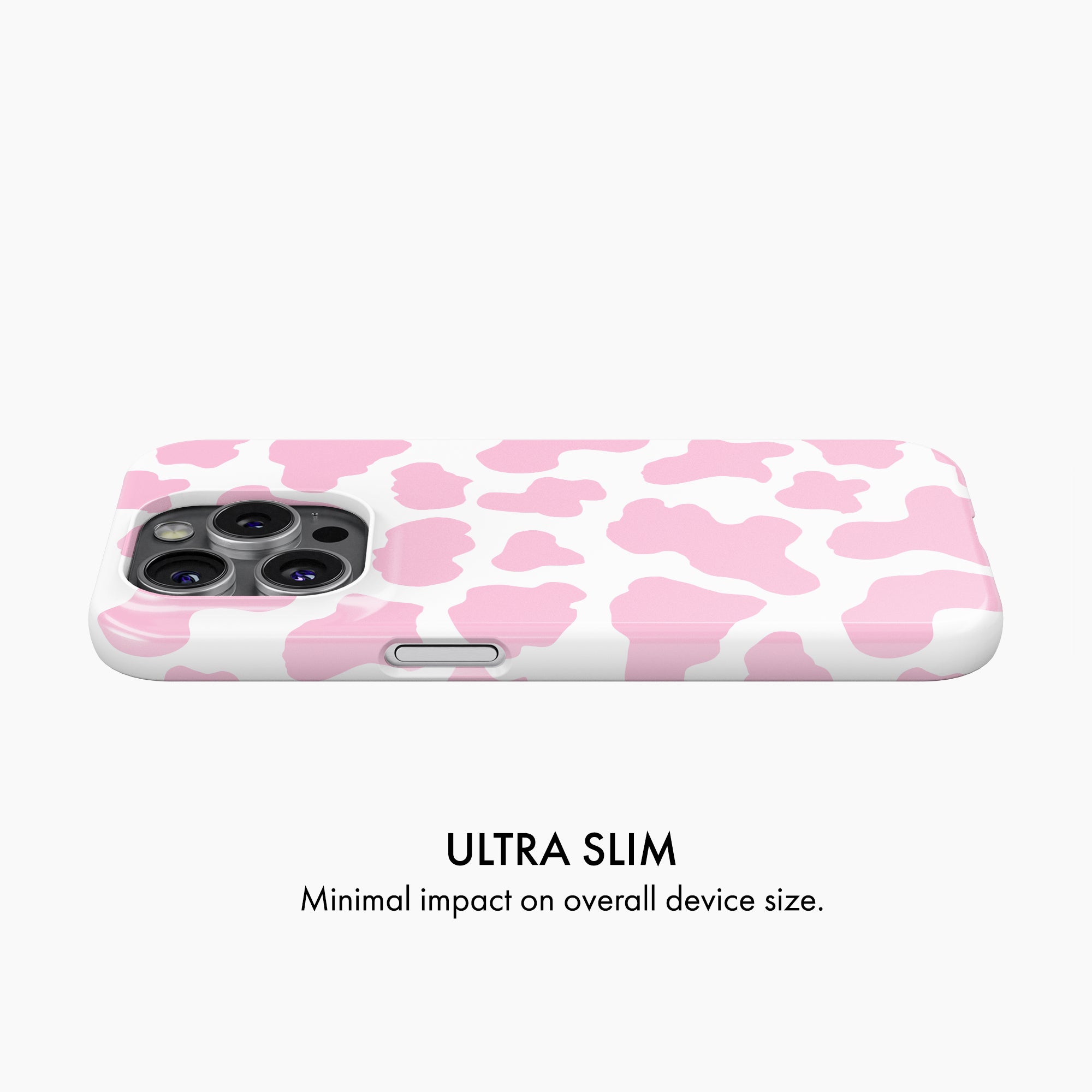 Pink Cow Print - Snap Phone Case