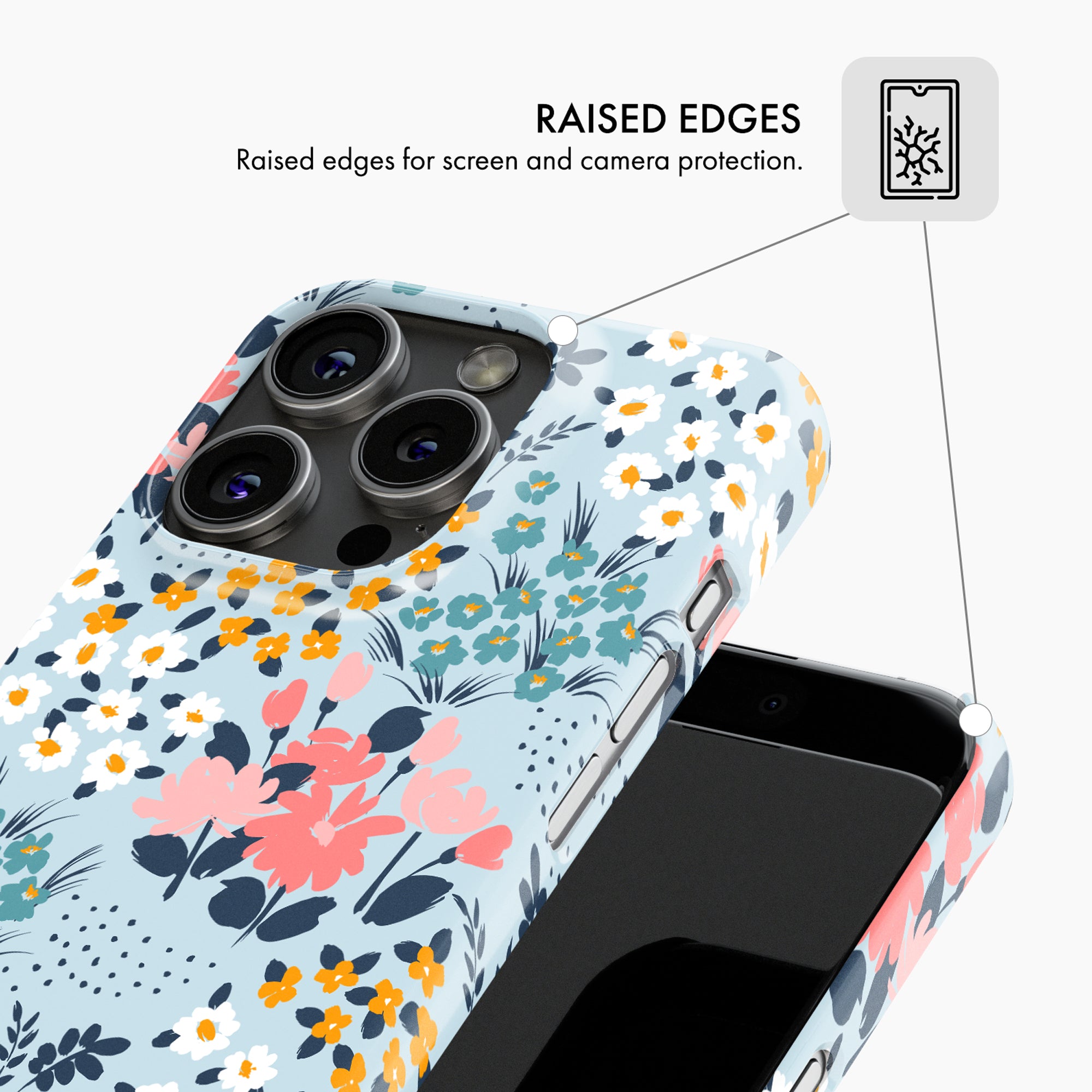 Blue Meadow - Snap Phone Case