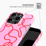 Squiggle - Snap Phone Case