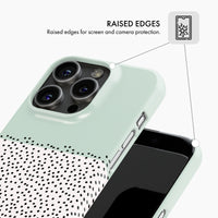 Green Mini Dots - Snap Phone Case