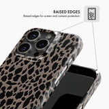 Sheer Leopard - Snap Phone Case