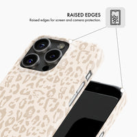 Beige Leopard - Snap Phone Case