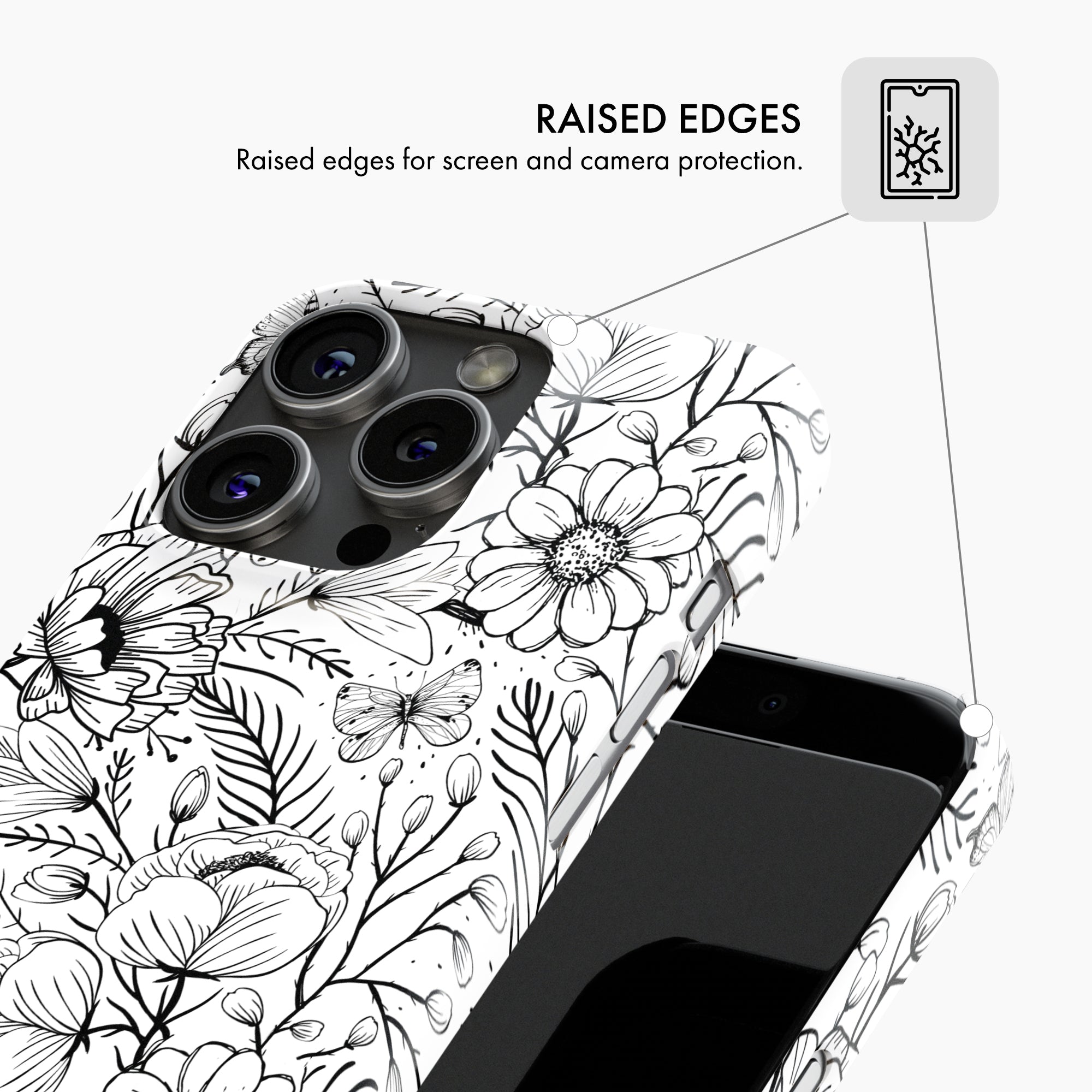 Butterfly Garden - Snap Phone Case