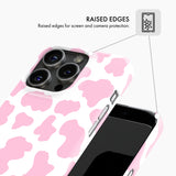 Pink Cow Print - Snap Phone Case