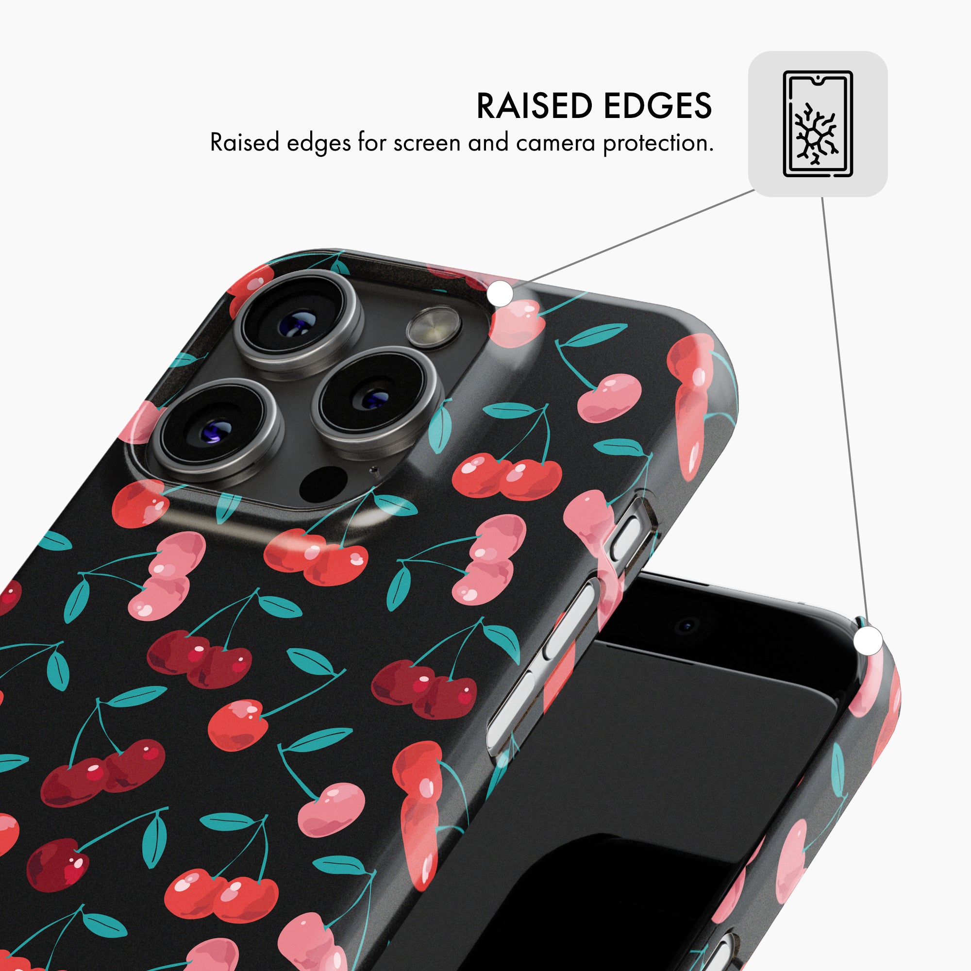 Black Cherry - Snap Phone Case