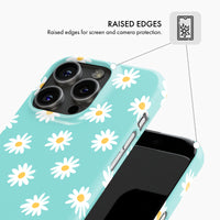 Teal Daisy -  Snap Phone Case