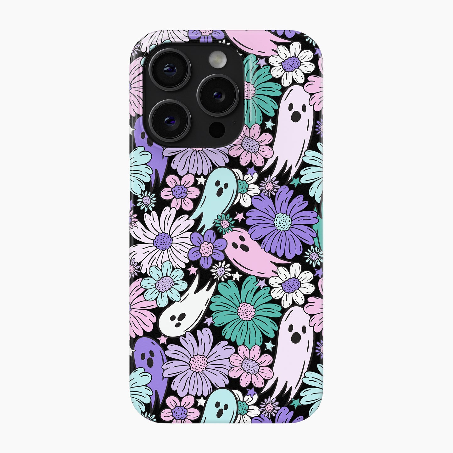 Ghostly Blooms - Snap Phone Case