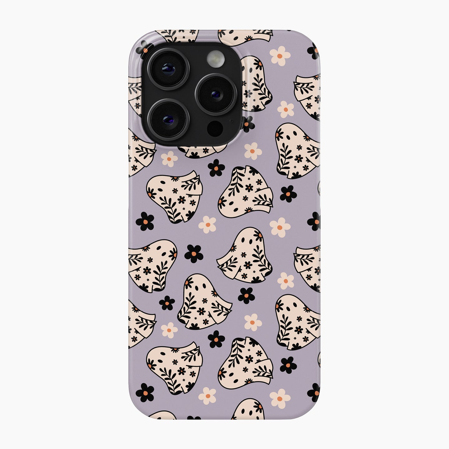 Floral Ghosts - Snap Phone Case