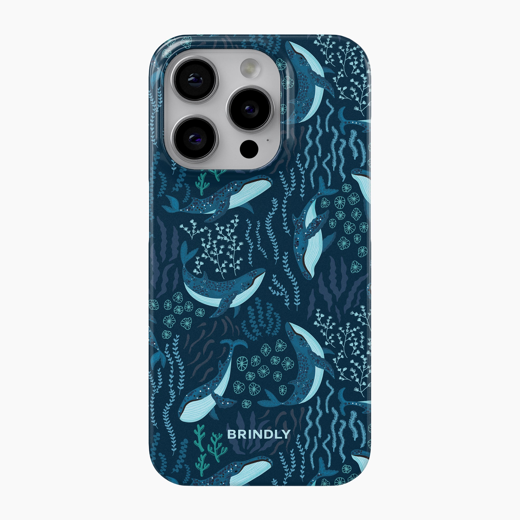 Dancing Whales - Snap Phone Case