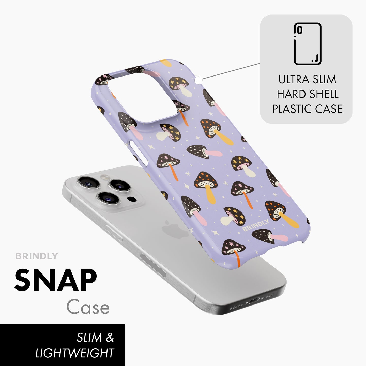 Shroomies - Snap Phone Case