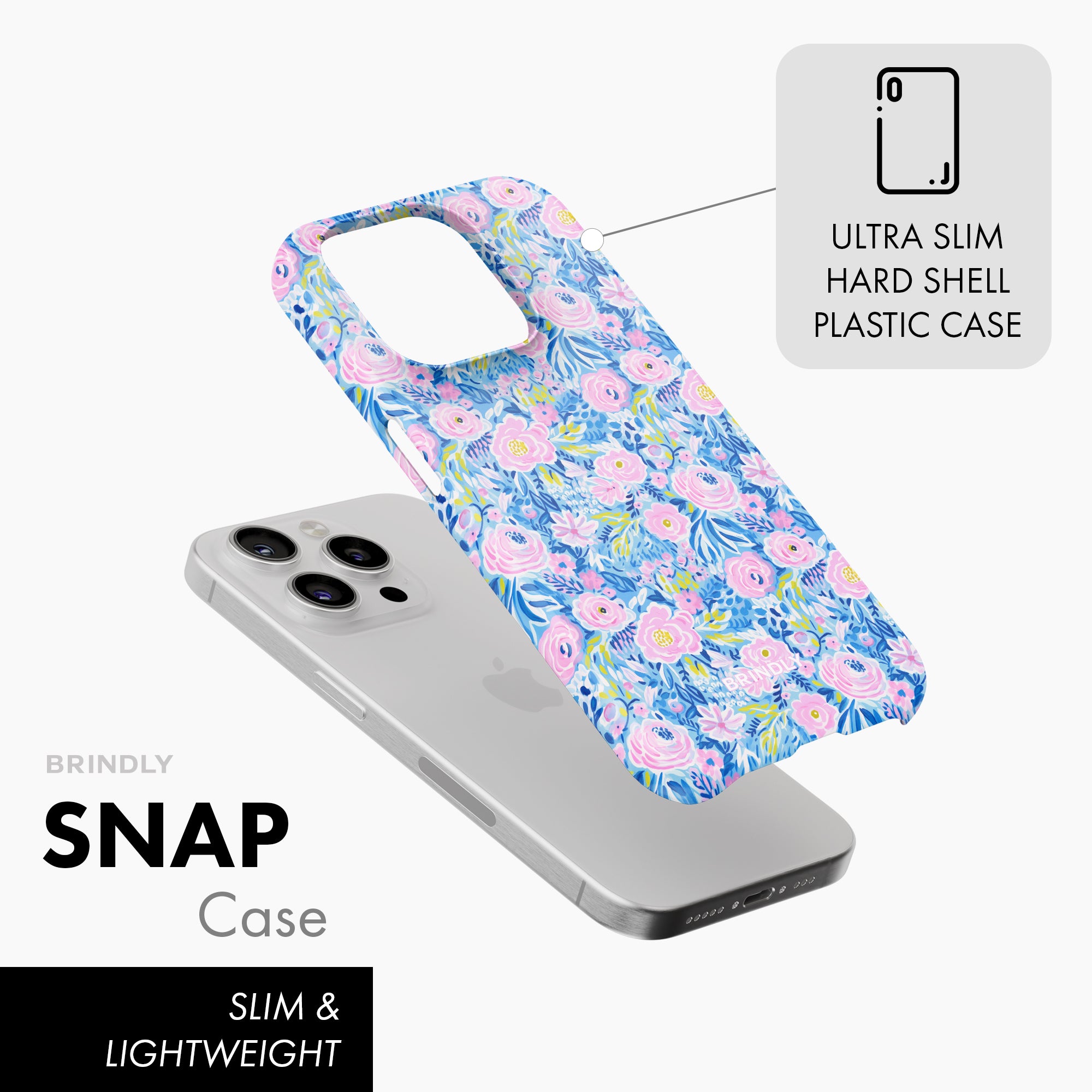 Bright Florals - Snap Phone Case