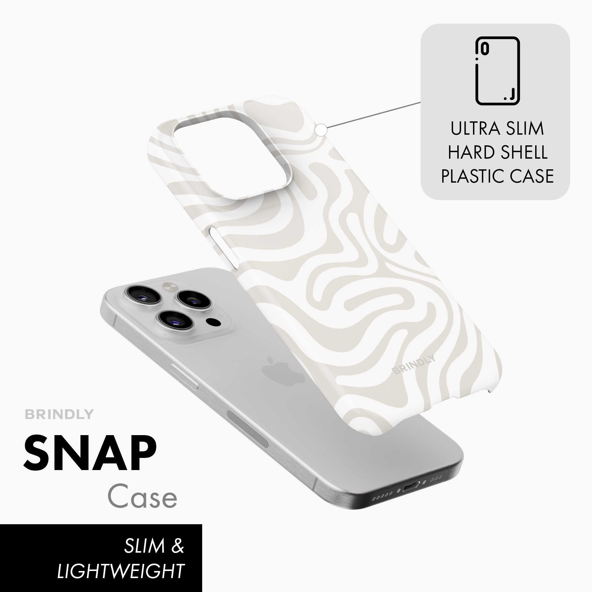 Organic Lines - Snap Phone Case