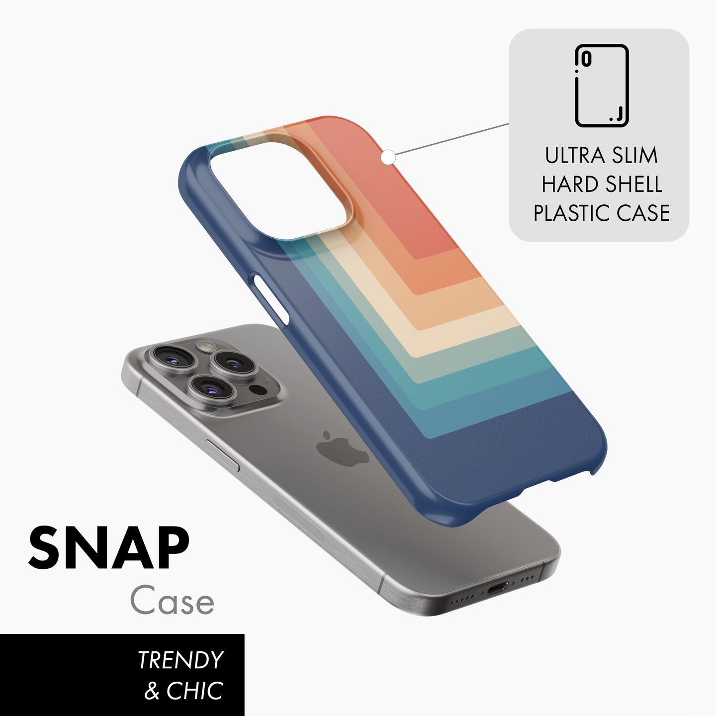 Retro Fade - Snap Phone Case