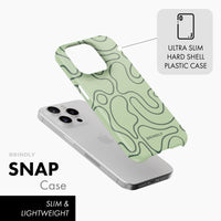 Olive Lines - Snap Phone Case