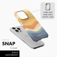 Retro Sunset - Snap Phone Case