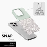 Green Mini Dots - Snap Phone Case