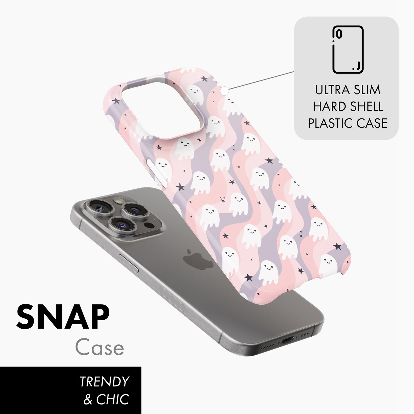 Pinky-Boo - Snap Phone Case