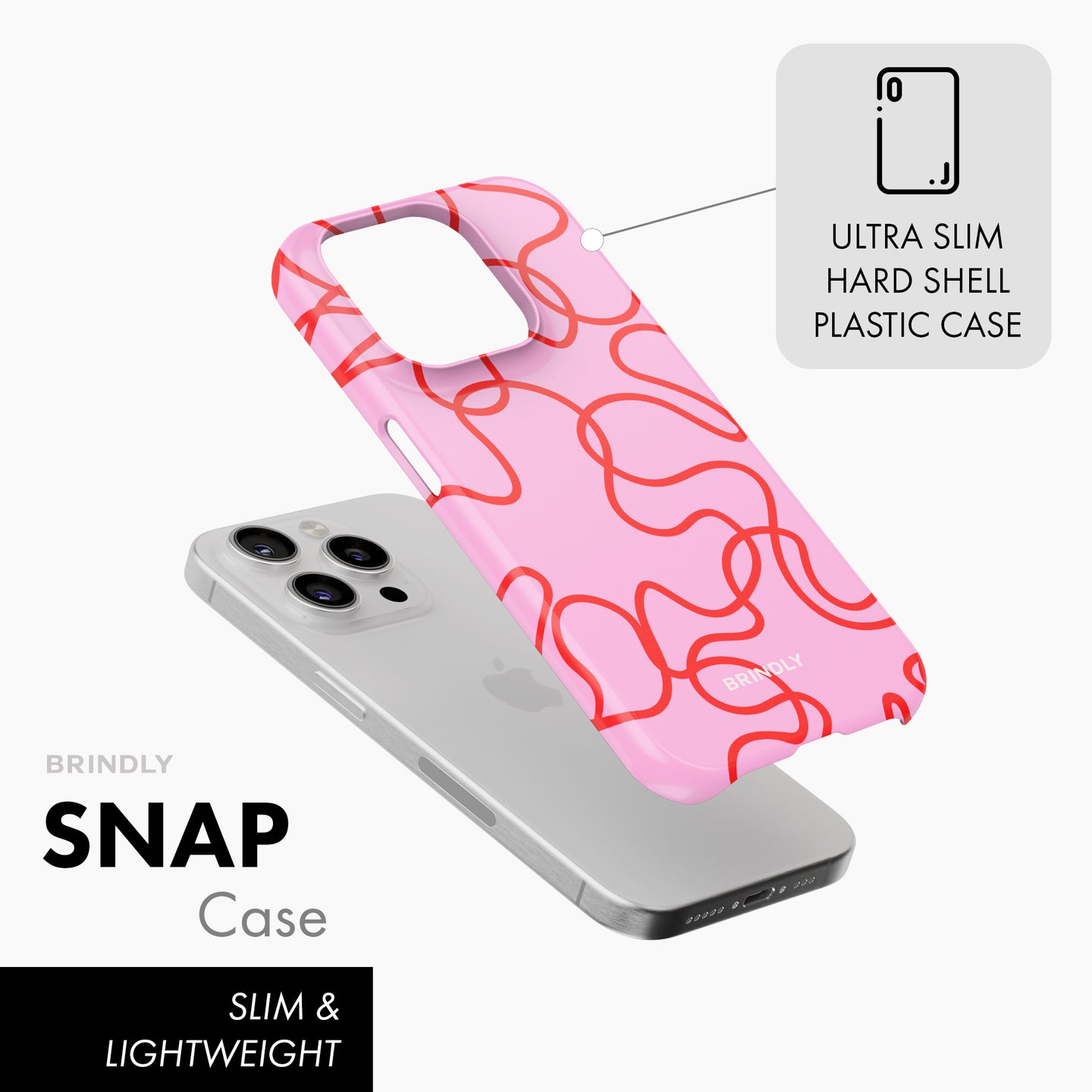 Squiggle - Snap Phone Case