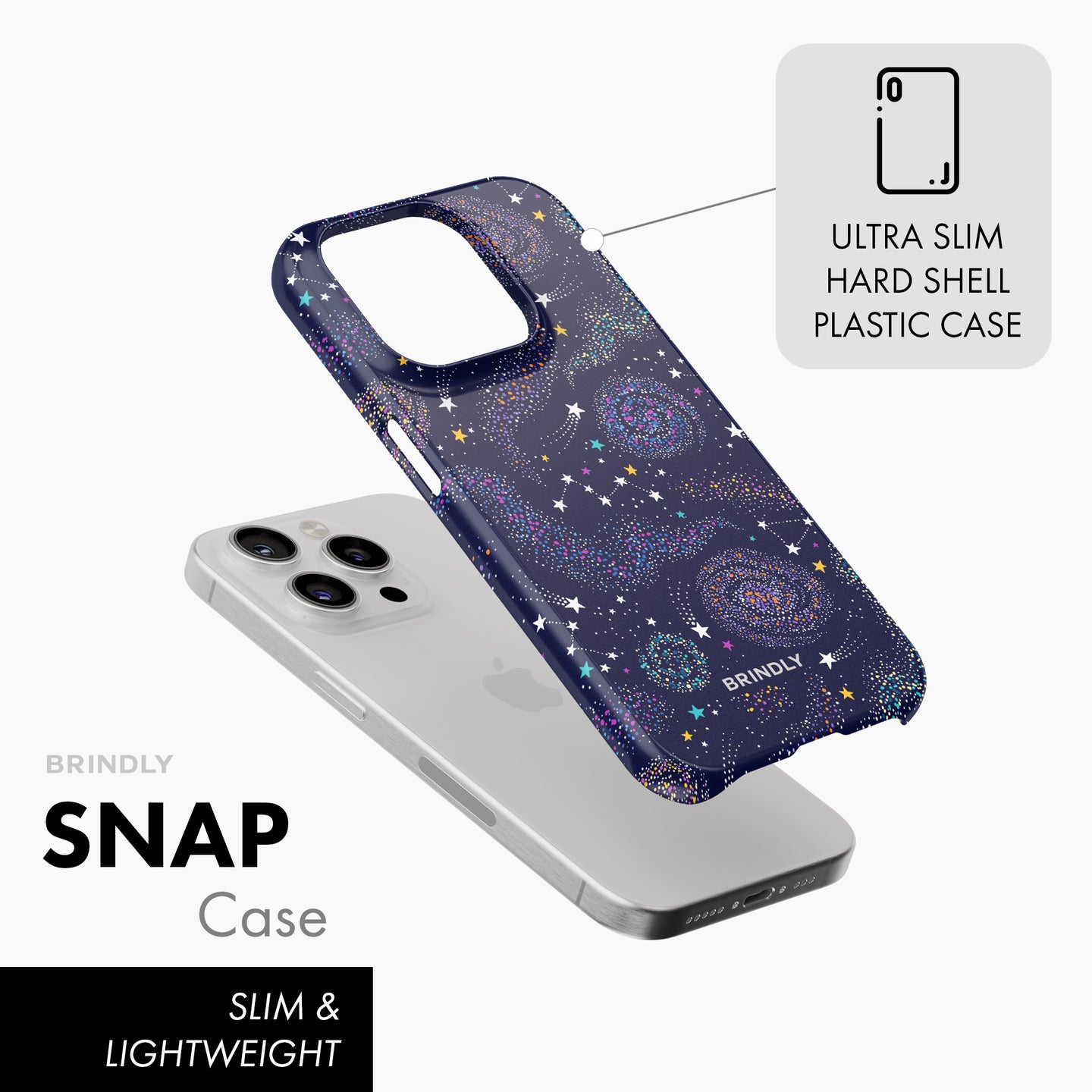 Galaxy Glow - Snap Phone Case