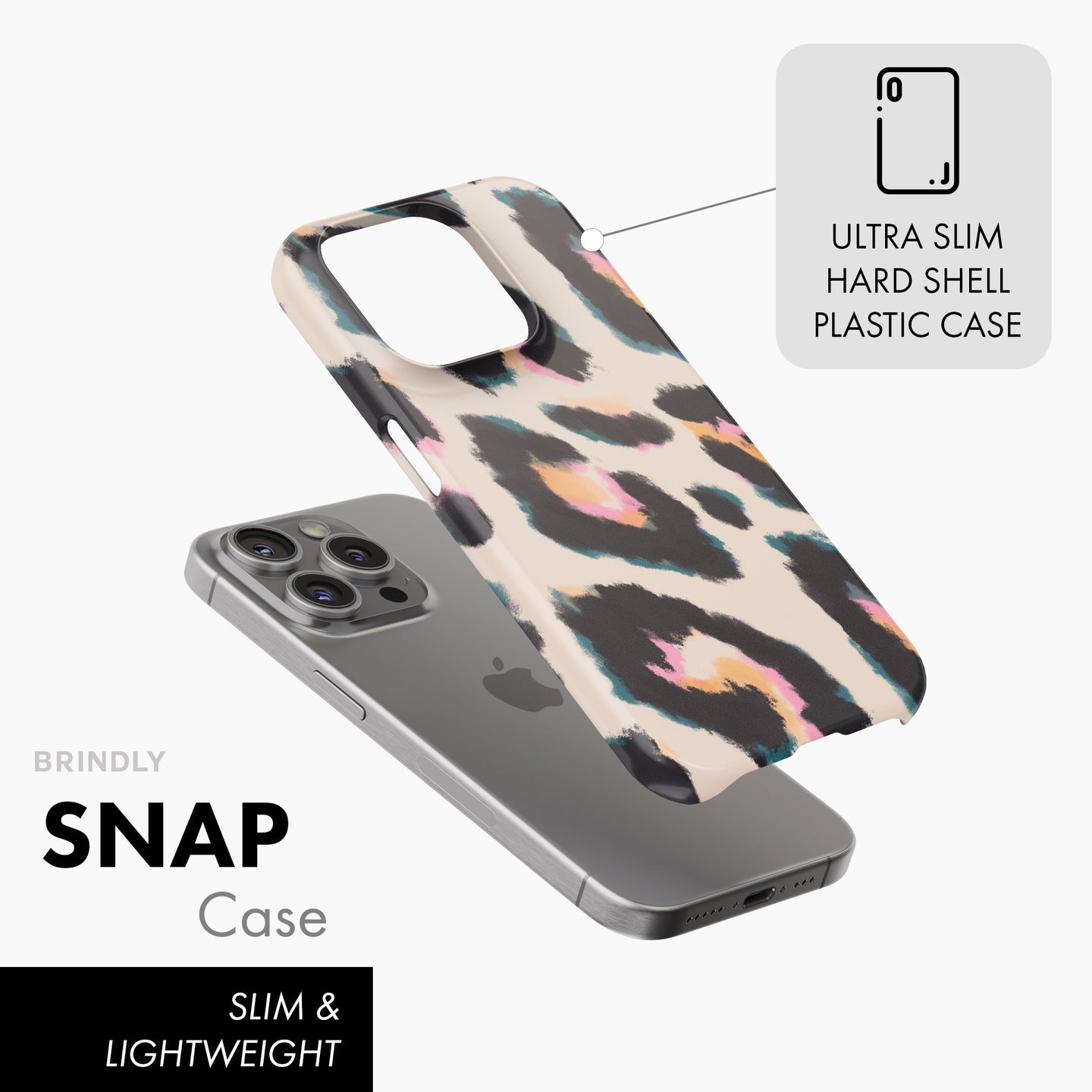 Trendy Leopard - Snap Phone Case